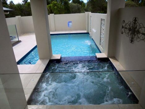 Pool Enhancement with Pool Water Features in Brisbane