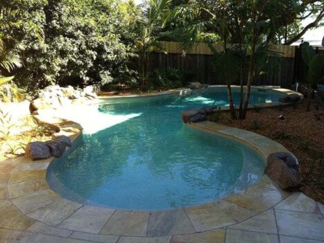 Free Form Pool in Brisbane
